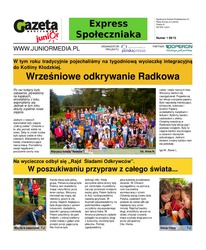 "Express Społeczniaka" wrzesień 2013