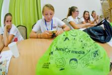 Zdjęcie z galerii Warsztaty dziennikarskie - Letnia Szkoła Junior Media 2018