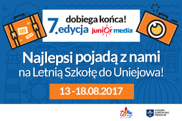 Letnia Szkoła w Uniejowie dla najaktywniejszych Junior Dziennikarzy!